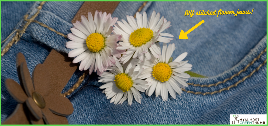 Decorate your clothes or accessories with artificial flowers